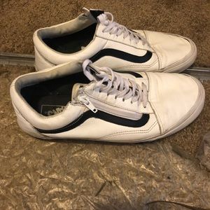 Men’s Vans Oldskool Leather Zipper shoe